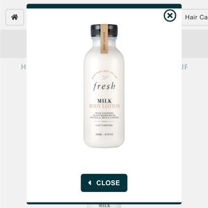 Fresh Milk Body Lotion.